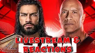 MONDAY NIGHT RAW (LIVESTREAM AND REACTIONS) WRESTLEMANIA 40 GO HOME SHOW
