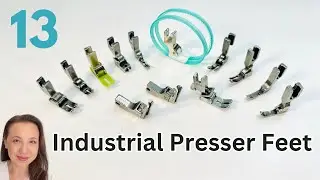 Boost Your Sewing Game with these 13 x Industrial Presser Feet For Ultimate Efficiency!