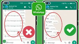 COMO LER MENSAGENS APAGADAS NO WHATSAPP (RÁPIDO E FÁCIL) Sem instalar nenhum aplicativo 2025