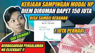 Cara Mendapatkan 150 Juta Modal Hp Cukup Diam Dirumah‼️Bisnis Modal Kecil Untung Besar |Gaji Youtube