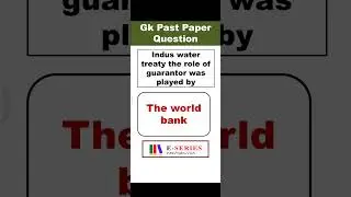 Indus water Treaty #viral #youtubeshorts #shorts