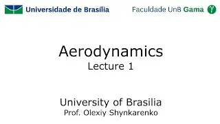 Aerodynamics: Lecture 1: Some Introductory Thoughts