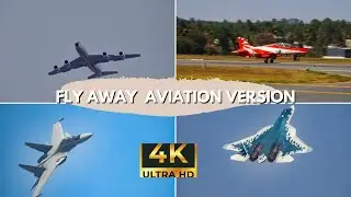 COME AND FLY AWAY WITH ME AVIATION VERSION | AEROINDIA 2025 | THE FAT RAT #aeroindia2025 | 4K