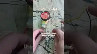 Using robotics motor, A9 battery and wheel #ctce #diy #roboticsforkids #electronics #learning