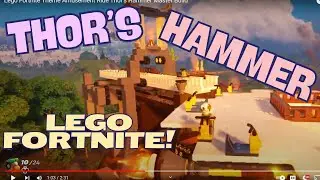 Lego Fortnite Theme Amusement Ride Thor's Hammer Master Build