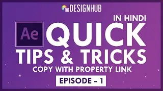 Copy with Property Link | After Effects Tips and Tricks in Hindi