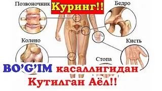 BO'GIM KASALLIKLARIGA DAVO TOPILDI ✓OYOQ BEL QO'L YELKA BARCHA OG'RIKLARGA SHIFO ◌1-MAXSULOT ORQALI