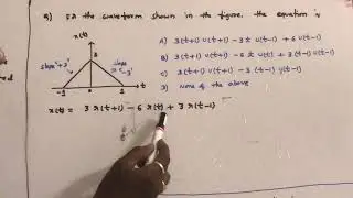 Signals & Systems - Ramp signal - working examples - unit I