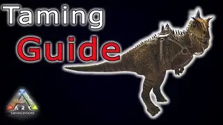 100% Taming Guide Carcharodontosaurus!! Ark New Dino Spawn Locations!