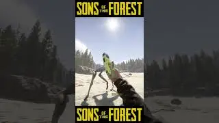Sons of the Forest Weapons Test - Stun Gun! 