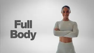 20 min Full Body DUMBBELL Workout for Muscle & Strength