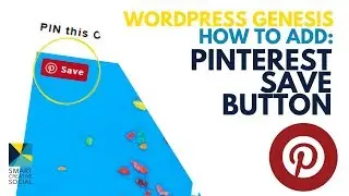 2018 - How to install Pinterest SAVE button for GENESIS on Wordpress 📌 Pinterest Marketing Strategy