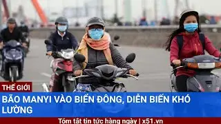 Bão Manyi vào Biển Đông, diễn biến khó lường