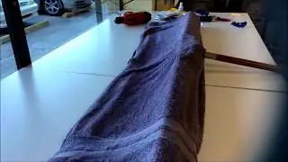 How to Make a Mop - Covers Over 4 Feet with Old Towel