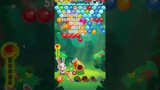 Bunny Pop Level 97 no booster [Gameplay Walkthrough] optimized for smartphones [BitMango]
