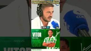💰JOAQUÍN NEGOCIADOR BÉTICO. CÓMO SE LOGRÓ LA CESIÓN DE VITOR ROQUE AL REAL BETIS DESDE EL BARCELONA.
