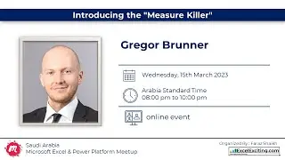 Introducing the "Measure Killer" with Gregor Brunner