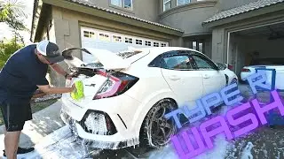 How to properly wash your Type R - Honda Civic FK8