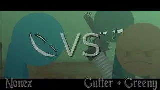 Duel #4 - Nonex vs Gutter and Greeny | Sticknodes