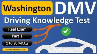 2023 Washington Knowledge Test WA DOL Permit Practice (30 Questions)