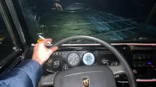 ПЕРВЫЙ РЕЙС 2024. ОТОГРЕВ КАМАЗА 55111. ЗАКРЫЛ БОРТ ВМЕСТЕ С ПАЛЬЦЕМ😱