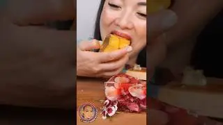 Jello cake! #sasasmr #asmr #eatingsounds #fypfood #youtubeshort #jellocake #jello #fypage #fyptiktok