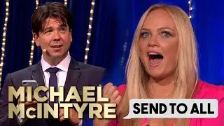 Emma Bunton's Hilarious Wedding Invite Text | Send To All | Michael McIntyre's Big Show