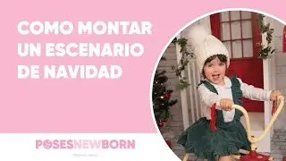 Cómo Hacer Un Escenario de Navidad Para Tus Sesiones de Fotos Navideñas a Niños 2020