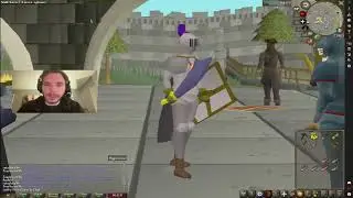 I got a mithril scimitar in old school runescape