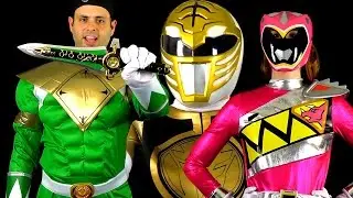 Power Rangers Halloween Costumes & Props! (MMPR & Dino Charge)