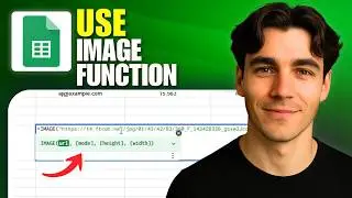 How To Use The Image Function In Google Sheets (Tutorial 2026)