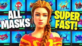 Fortnite - FASTEST FEATHER METHOD (Unlock ALL Haven's Masks Quick)