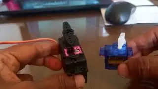 Difference Between High-Torque(MG996R) and Small Servo (SG90)Motors