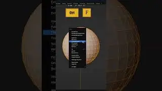 How to convert tris to quads in blender  #blender  #blender3d  #3d  #tips  #learn  #3dtips