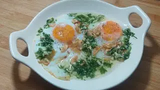 Perfect Fried Eggs | Spanish Garlic  Eggs | Breakfast Ideas | Garlic Eggs | Fry Eggs | Food Stories