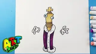 How to Draw Kinger | Amazing Digital Circus