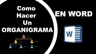 COMO HACER UN ORGANIGRAMA EN WORD/APRENDE FACILMENTE COMO REALIZAR UN ORGANIGRAMA.