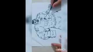 how to draw Hulk in easy way |