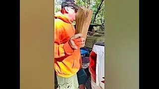 FIREWOOD | Topping off truck bed very FAST!