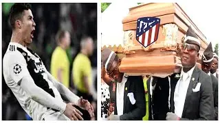 CRISTIANO RONALDO VS ATLETICO MADRID | Funeral Meme