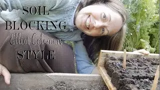 How to Mix and Block Soil Elliot Coleman Style