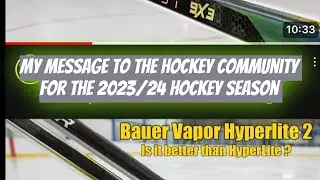 My message to the parents, kids, players and hockey junkies for the new season