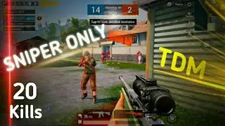 SNIPER ONLY TDM || EPIC COMEBACK || Pubg Mobile || DARKSTAR