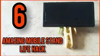 6 Amazing Mobile Stand life hacks | Tech Industry