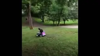 "floor it" barbie jeep vine