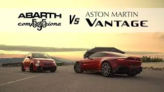 Top Marques summer video - Aston Martin Vantage Vs Abarth 595 Competizione