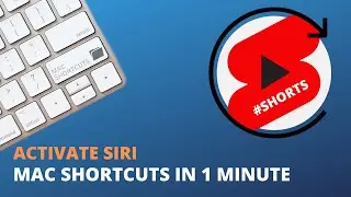 MacOS Shortcuts in less than 1 Minute - Siri 