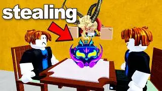 Using Admin Commands To STEAL Fruits While Trading!