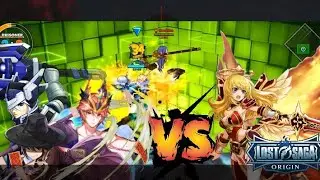 Uriel vs Husbu -Lost saga Origin Vfun- Terbang Menuju Tak Terbatas Dan Melampauinya