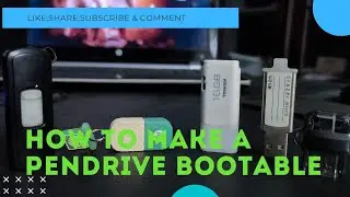 Bootable pendrive | rufus |  How To Make Bootable Pendrive For Windows 10